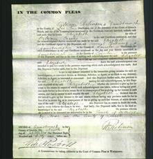 Court of Common Pleas - Elizabeth Crooks-Original Ancestry