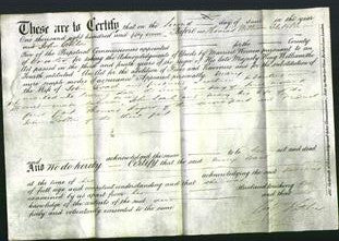 Deed by Married Women - Mary Loach-Original Ancestry