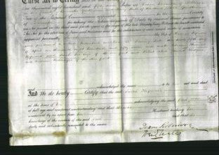 Deed by Married Women - Sarah Hopwood-Original Ancestry