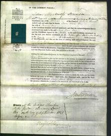Court of Common Pleas - Jane Hare Day-Original Ancestry