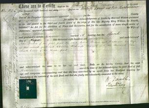 Deed by Married Women - Catherine Brown-Original Ancestry