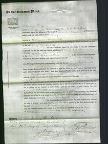 Court of Common Pleas - Lucy Markwick-Original Ancestry