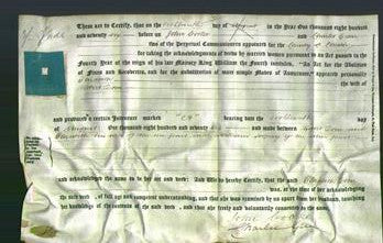 Deed by Married Women - Elizabeth Done-Original Ancestry