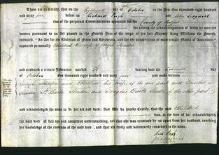 Deed by Married Women - Etheldred Sladen-Original Ancestry