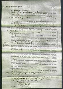 Court of Common Pleas - Mary Richards-Original Ancestry