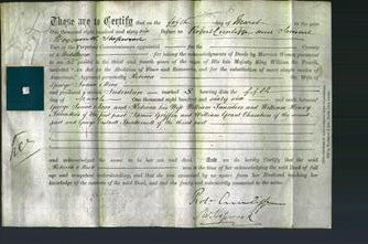 Deed by Married Women - Rebecca Moss-Original Ancestry