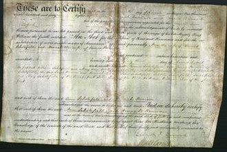 Deed by Married Women - Ann Scholefield and Hannah Harrison-Original Ancestry