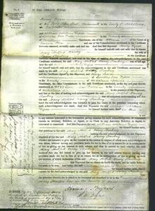 Court of Common Pleas - Mary Milford Harvey Stanbury-Original Ancestry