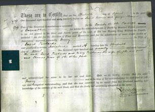 Deed by Married Women - Mary Richards-Original Ancestry