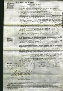 Court of Common Pleas - Mary Elizabeth Clothier, Constance Emma Lloyd-Original Ancestry