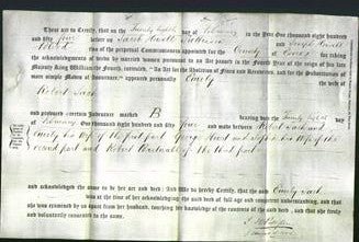 Deed by Married Women - Emily Sach-Original Ancestry