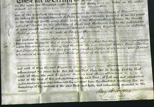 Deed by Married Women - Elizabeth Guilding and Anne Meadows-Original Ancestry
