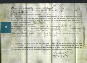 Deed by Married Women - Eliza Christine Jagger-Original Ancestry