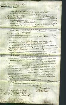 Court of Common Pleas - Mary Hartley-Original Ancestry
