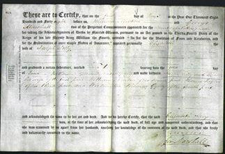 Deed by Married Women - Elizabeth Selby-Original Ancestry