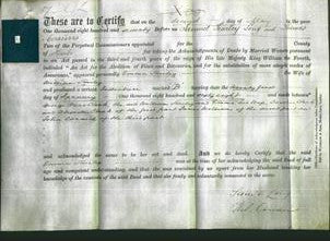 Deed by Married Women - Emma Smiley-Original Ancestry