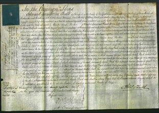 Court of Common Pleas - Susannah Sarah Ward and Martha Mary Finch-Original Ancestry