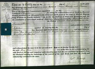Deed by Married Women - Mary Jones-Original Ancestry
