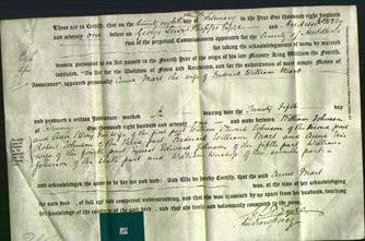 Deed by Married Women - Anne Mart-Original Ancestry