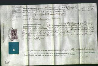 Deed by Married Women - Eliza Elizabeth Johnston-Original Ancestry