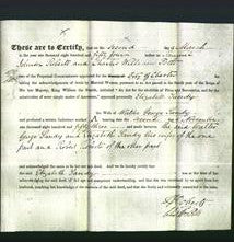 Deed by Married Women - Elizabeth Landy-Original Ancestry