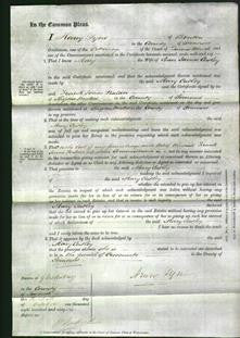 Court of Common Pleas - Mary Catley-Original Ancestry