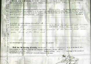 Deed by Married Women - Alice Barnes-Original Ancestry