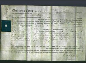 Deed by Married Women - Camilla Sophia Stisted-Original Ancestry