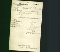 Bank Letterhead - Fort Pitt National Bank