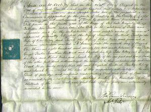Deed by Married Women - Elizabeth Buttrick, Penelope Kelsey and Sarah Wates-Original Ancestry