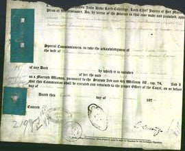 Appointment of Special Commissioners - Henry Colborne Milne Xinenes, Nathaniel Grant Dalton and Cadwallader Edwards-Original Ancestry