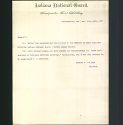 Letterhead - Indiana National Guard