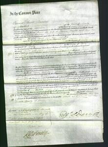 Court of Common Pleas - Sarah Wardle and Jane Hudson-Original Ancestry