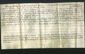 Deed by Married Women - Elizabeth Donsdon-Original Ancestry