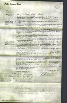 Court of Common Pleas - Mary Jewell Wickham-Original Ancestry