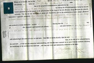 Deed by Married Women - Eliza Barnsdale-Original Ancestry