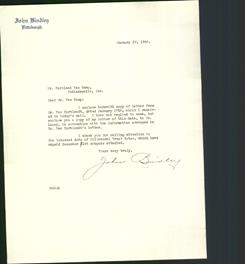 Letterhead - John Bindley