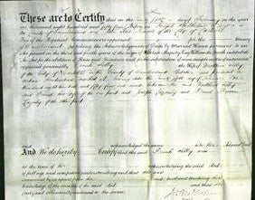 Deed by Married Women - Dinah Selby-Original Ancestry