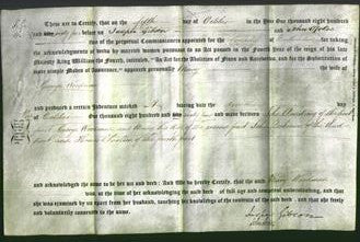 Deed by Married Women - Mary Woodman-Original Ancestry