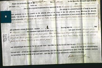 Deed by Married Women - Elizabeth Good Carthew-Original Ancestry