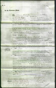 Court of Common Pleas - Esther Wrigley Lees-Original Ancestry