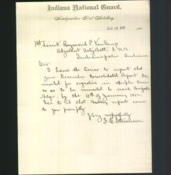 Letterhead - Indiana National Guard
