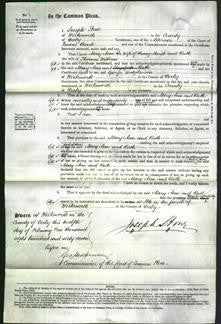 Court of Common Pleas - Mary Ann Marsh and Ruth Witham-Original Ancestry