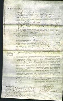 Court of Common Pleas - Elizabeth Platt, Rachel Simpson, Mary Brickles, Leah Walker, Mary Ellison and Martha Grundy-Original Ancestry