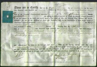 Deed by Married Women - Ann Burrows-Original Ancestry