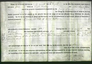 Deed by Married Women - Eleanor Ogburn-Original Ancestry