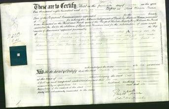 Deed by Married Women - Elizabeth Yarrow-Original Ancestry