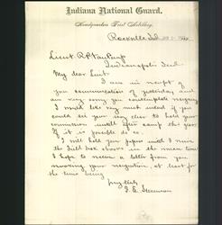 Letterhead - Indiana National Guard