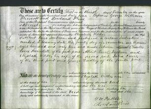 Deed by Married Women - Elizabeth Wilkes Jackson-Original Ancestry