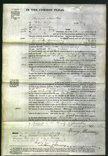 Court of Common Pleas - Charlotte Greenaway-Original Ancestry